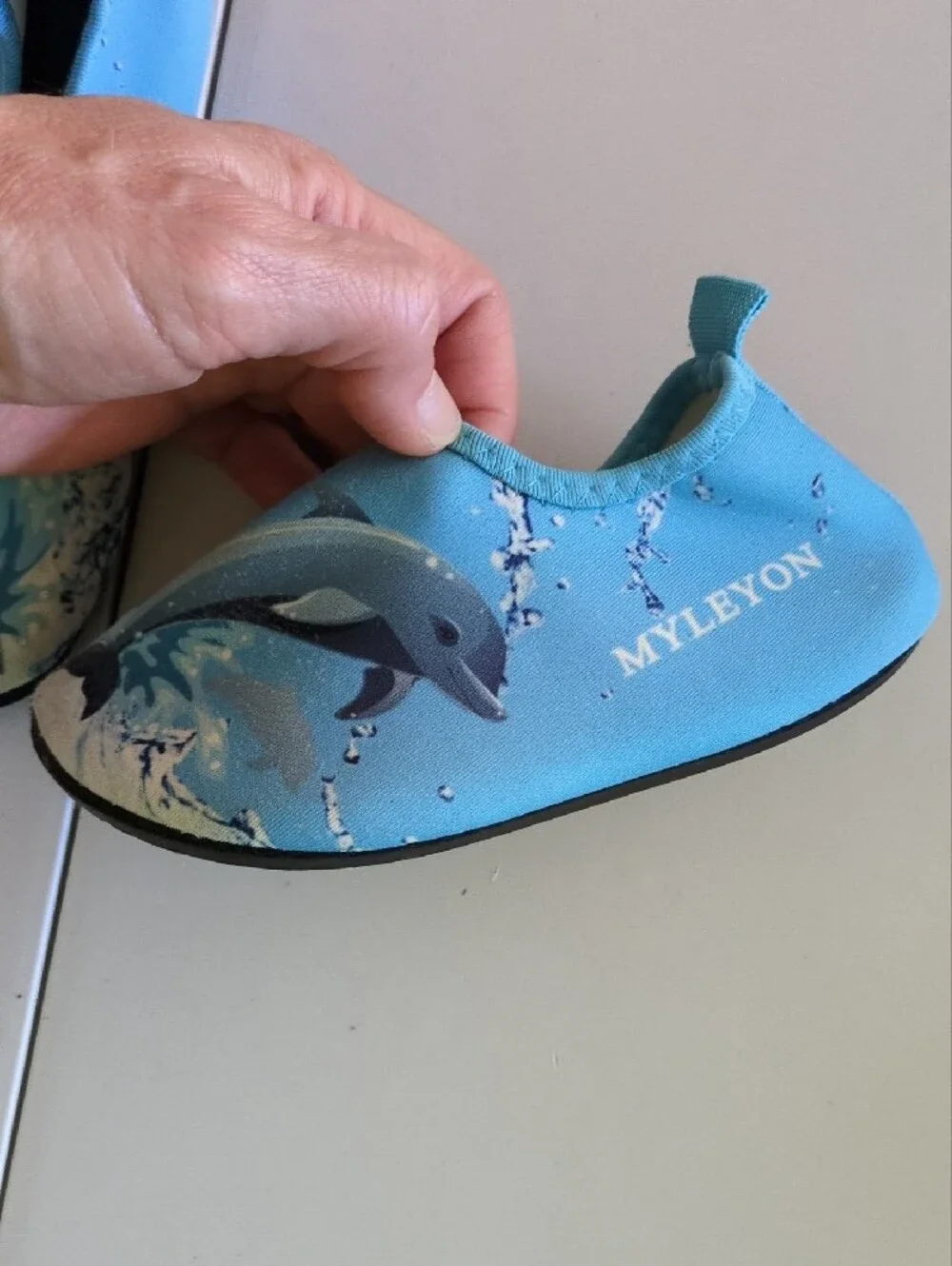 Mileyon Kids' Dolphin Water Shoes - Light Blue